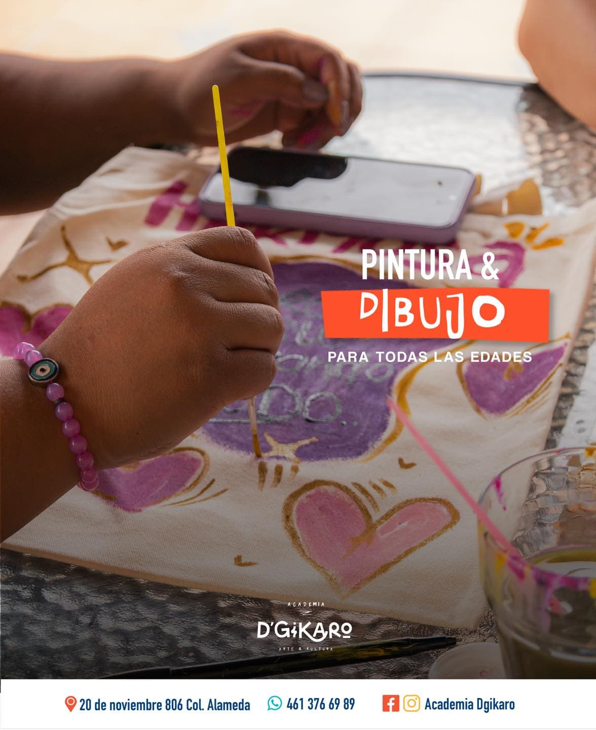 Clases de Pintura y Dibujo en Celaya - D'Gikaro