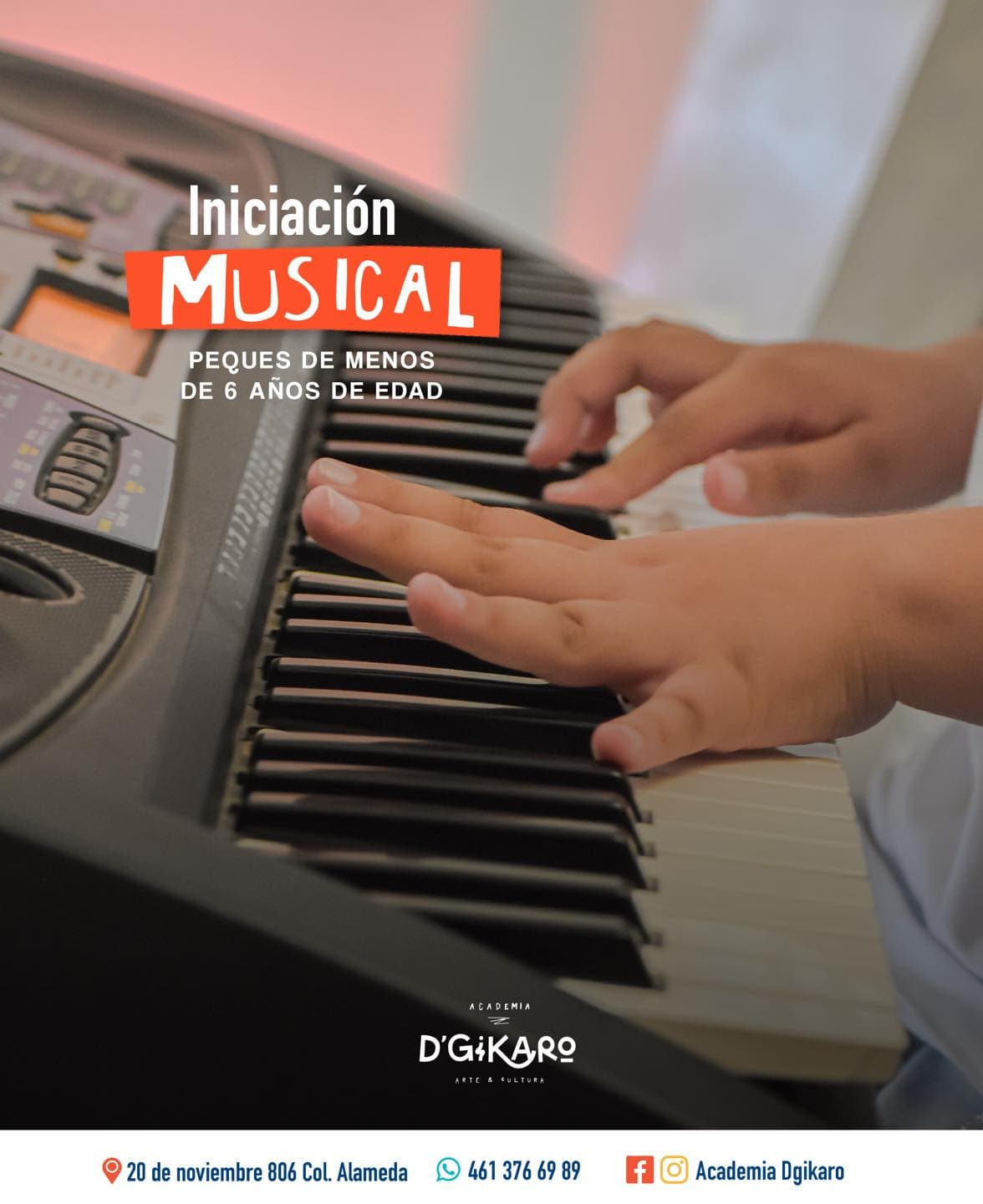 Clases de Iniciación Musical en Celaya - D'Gikaro